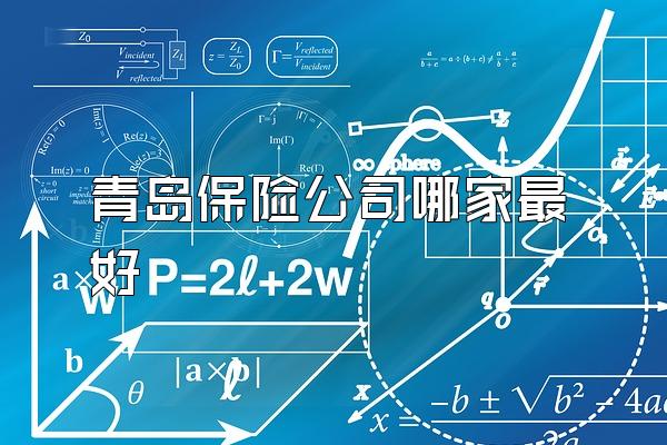 青岛保险公司哪家最好