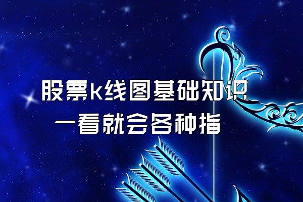 股票k线图基础知识 一看就会各种指